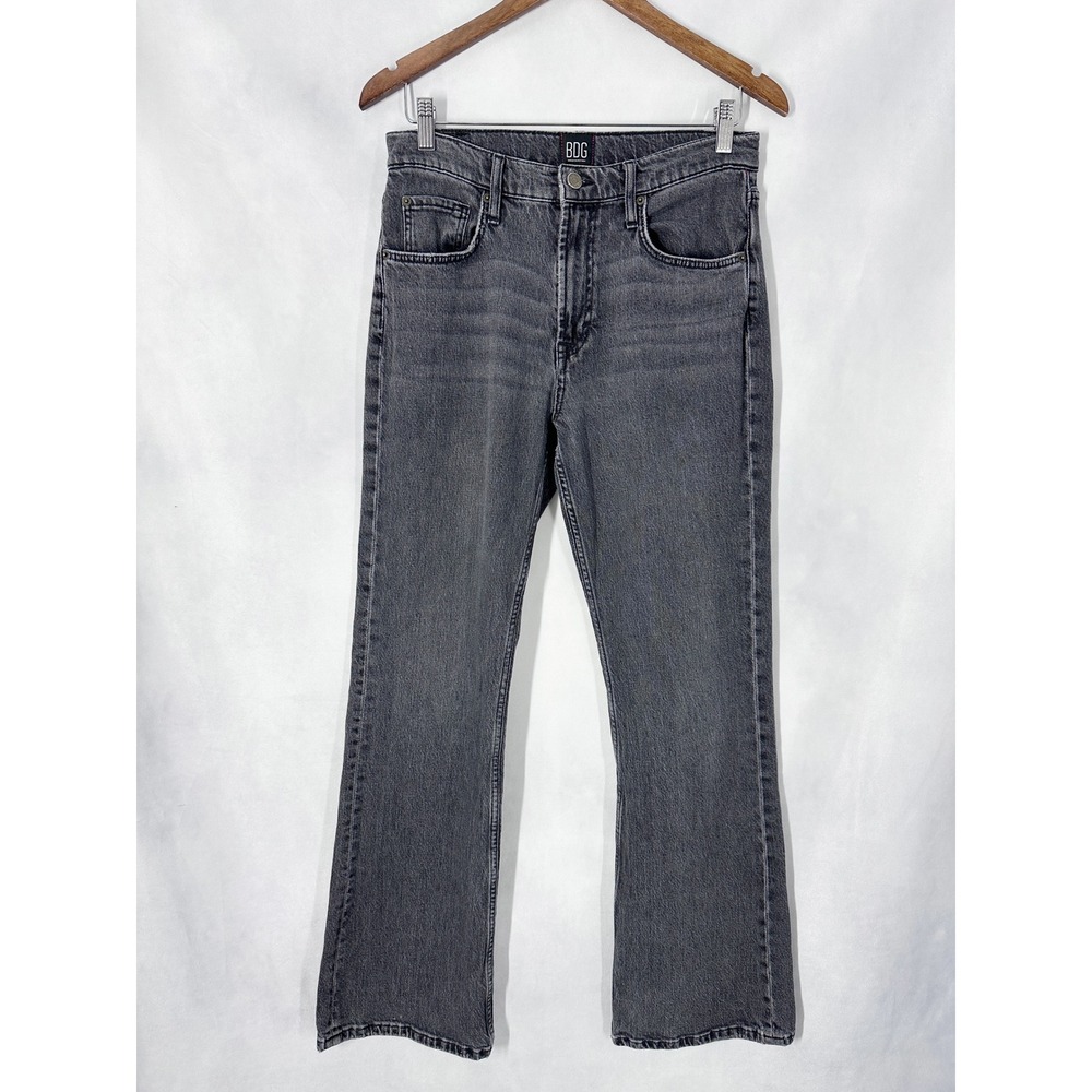 BDG Black Grey 90s Classic Bootcut High Rise Denim Jeans Women's Size 29/8